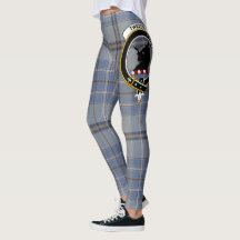 Escudo de Tweedie Clan Escocia Mujeres Leggings