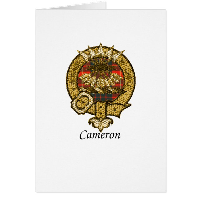 Escudo del clan de Cameron (Frente)