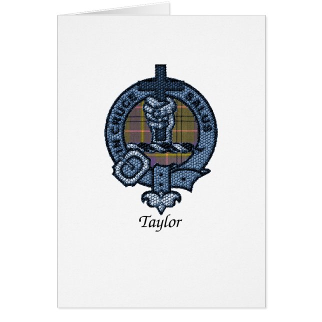 Escudo del clan de Taylor (Frente)