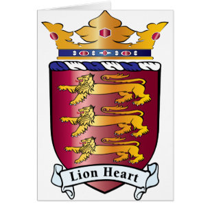 Escudo del corazón del león