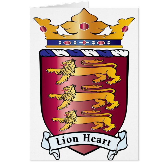 Escudo del corazón del león (Frente)