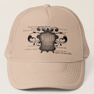 Escudo del gorra cristiano de la fe (armadura de
