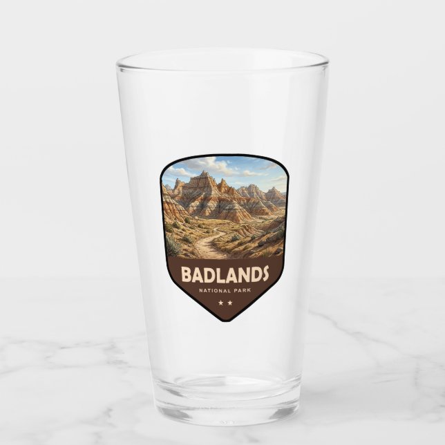 Escudo del Parque Nacional Badlands (Anverso)
