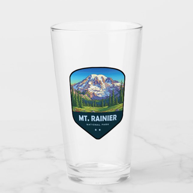 Escudo del Parque Nacional Mt. Rainier (Anverso)