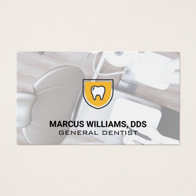 Escudo dental | Oficina de dentistas (Frente)