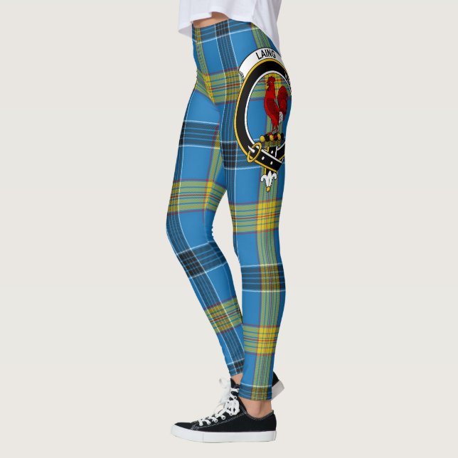 Escudo Escocés de Laing Tartan Women Leggings (Izquierda)