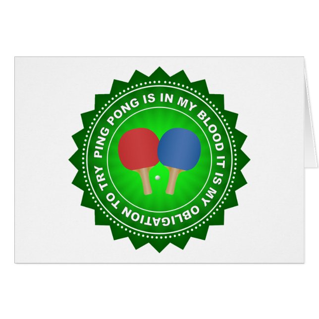 Escudo fantástico del ping-pong (Anverso (Horizontal))
