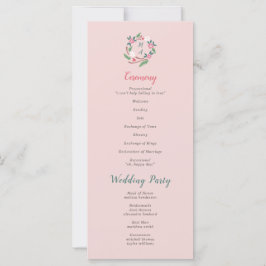 Escudo floral rústico con monograma