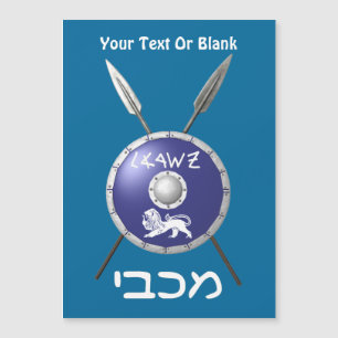 Escudo Macabee Y Spears