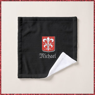 Escudo Medieval Black y Red Knight