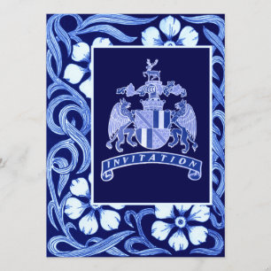 Escudo medieval Guardar las tarjetas de fecha