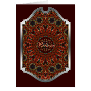 ESCUDOS SABIDOS : Tarjeta de BELIEVE