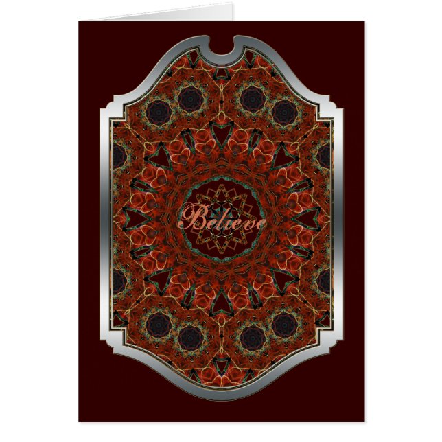 ESCUDOS SABIDOS : Tarjeta de BELIEVE (Frente)