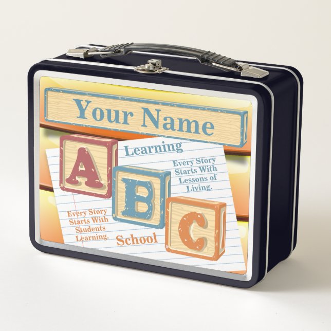 Escuela de Aprendizaje Personalizado Caja de Comid (Anverso)