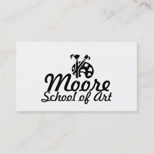 Escuela de arte, tarjeta de presentación de clases