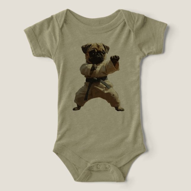 Escuela de Karate Pug (Diseño delantero )