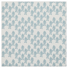 Escuela de la tela azul de Juul de los pescados