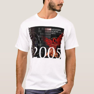 Escuela de Mississippi del camisetas mayor 2005 de