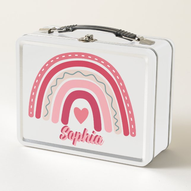 Escuela de niños con arcoiris personalizado de Boh (Anverso)