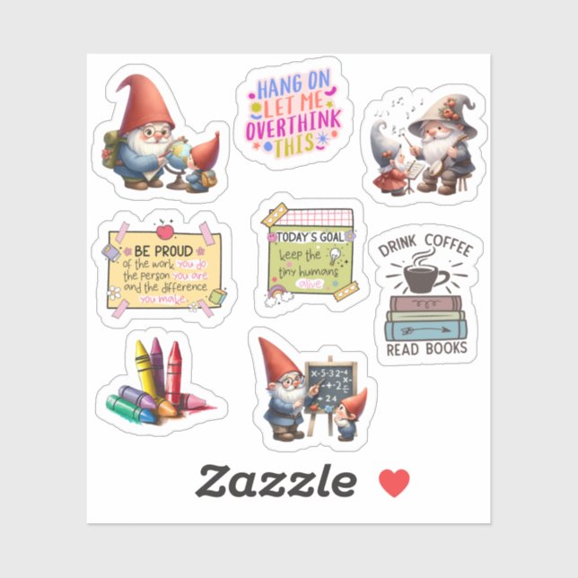 Escuela de Pegatina Vinyl de corte personalizado (Hoja)