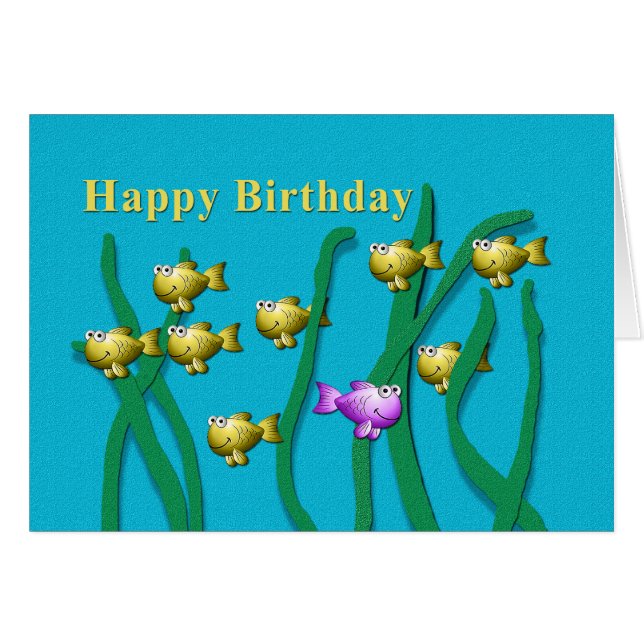 Escuela de pescado (Anverso (Horizontal))