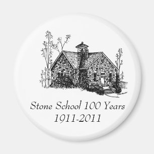 Escuela de piedra 100 años de imán