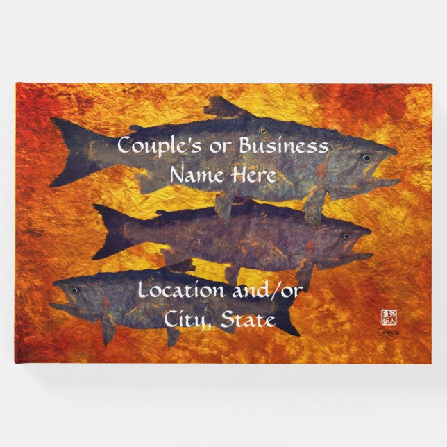 Escuela de Salmón - Libro de invitados (Anverso)