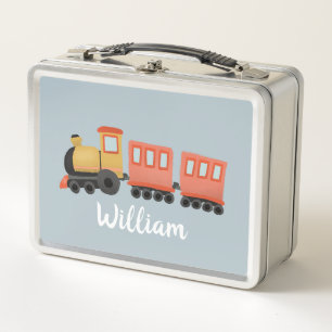 Escuela de viajes Blue Cute Blue Modern Train