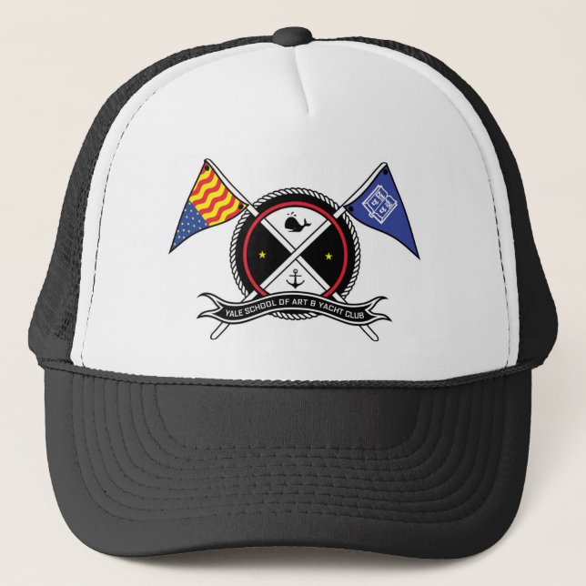 Escuela de Yale del arte y del gorra del club (Anverso)