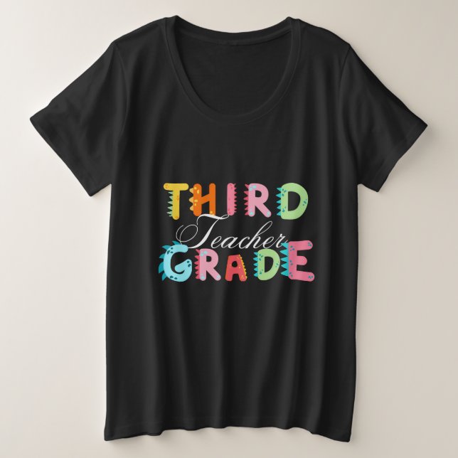 Escuela Dino de profesores de 3ª GRADE Squad (Anverso del diseño)