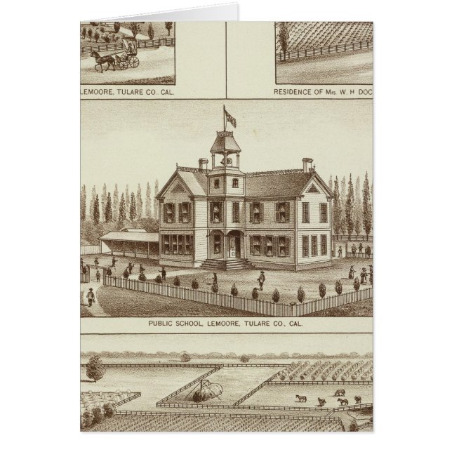 Escuela Lemoore, rancho Grangeville (Frente)