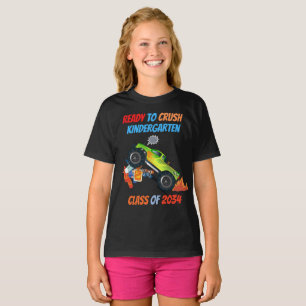 Escuela, lista para aplastar la camiseta de los Ch