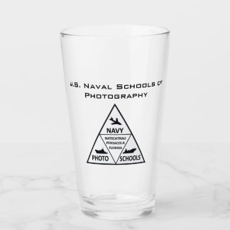 Escuela Naval de Fotografía Tumbler de Vidrio de E