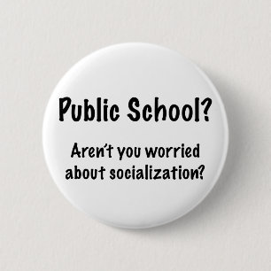 ¿Escuela pública? Botón