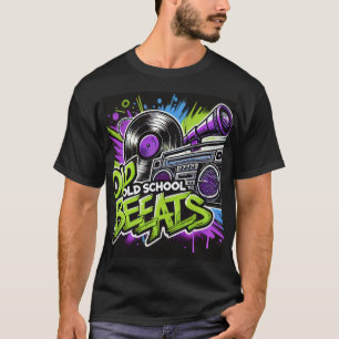 Escuela Retro derrota camiseta gráfica - Vinyl