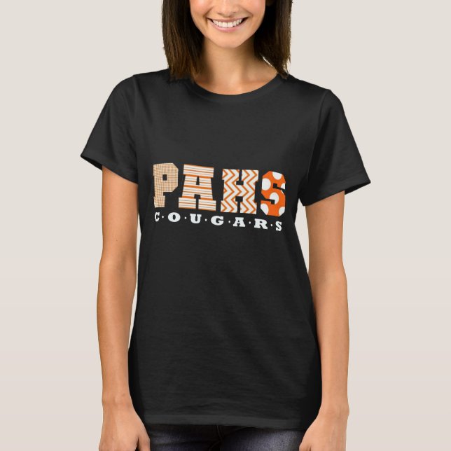 Escuela Secundaria del Área de Palmyra Camiseta Co (Anverso)
