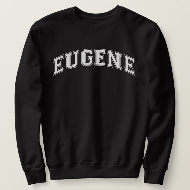 Escuela Sweater America de estilo universitario EU (Anverso del diseño)