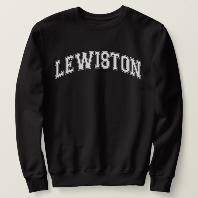 Escuela Sweater America de estilo universitario LE (Anverso del diseño)