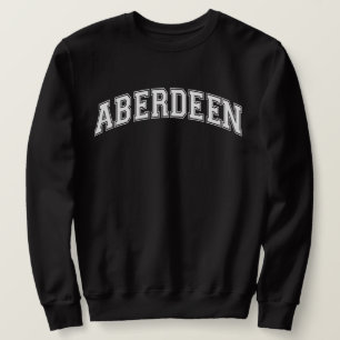 Escuela Sweater America estilo Universidad ABERDEE