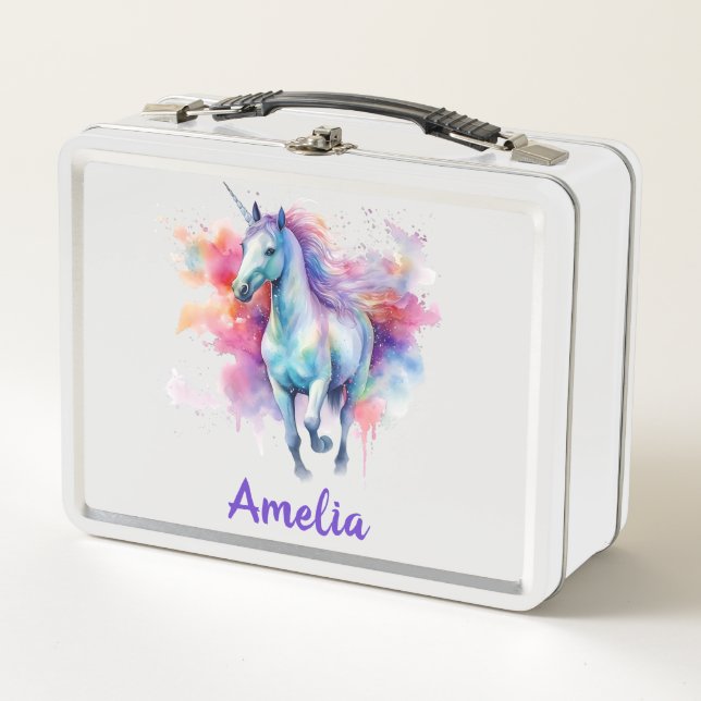 Escuelas personalizadas de unicornio mágico (Anverso)