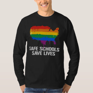 ESCUELAS SEGURAS SALVAN Camiseta