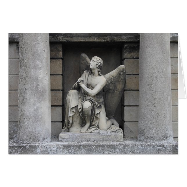 Escultura Ángel de Oración (Anverso (Horizontal))