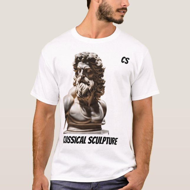 Escultura clásica Camiseta gráfica (Anverso)