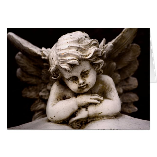 Escultura de Ángel Cupido leyendo un libro (Anverso (Horizontal))