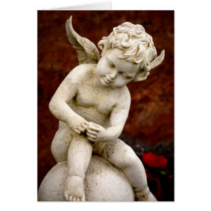 Escultura de Ángel Cupido, Monumento, Condolencia