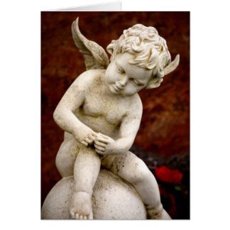 Escultura de Ángel Cupido, Monumento, Condolencia