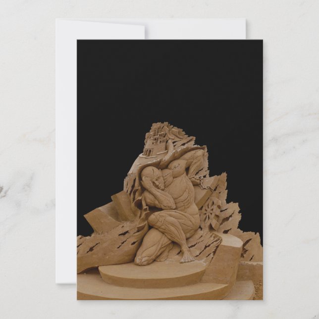 Escultura de arena (Anverso)