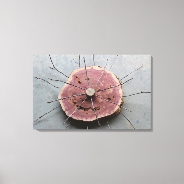 Escultura de arte de la naturaleza de madera de Ce (Anverso)