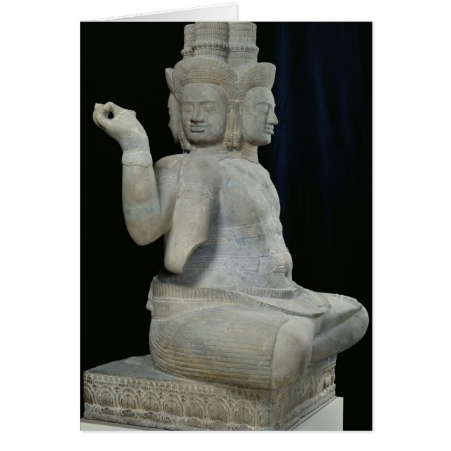 Escultura de Brahma con cuatro caras (Frente)