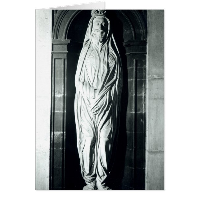 Escultura de piedra de John Donne en su cubierta (Frente)